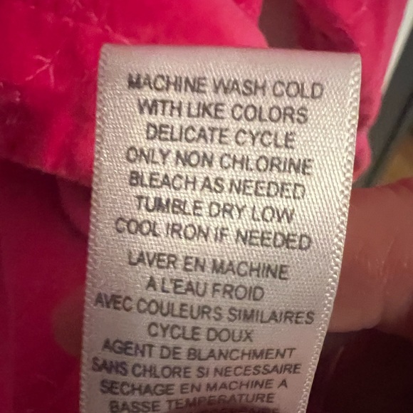 Northern Isles Women’s Hot Pink Button Down Embroidered Shacket SzL BarbieCore - Picture 5 of 14